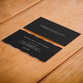 Barber Red White Blue Horizontal Personalized  Visitenkarte