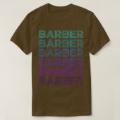 Barber Retro T-Shirt (Design vorne)