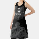 Barber Salon Bekleidung Männer Mustache Bärenhair Schürze (InSitu)