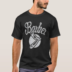 Barber Schere Barbershop Schneide Trim Bart T-Shirt