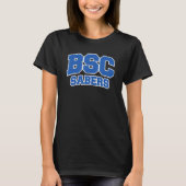 Barber-Scotia College Sabers 01 T-Shirt (Vorderseite)