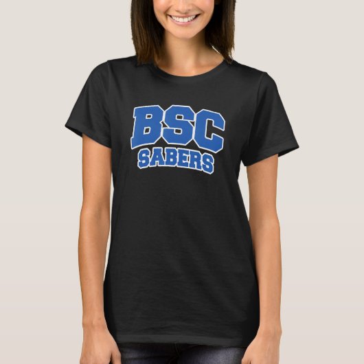 Barber-Scotia College Sabers 01 T-Shirt (Vorderseite)