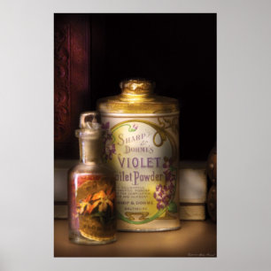 Barber - Sharp & Dohme's Veilchen-Toilettenpulver Poster