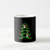 Barber Shop Christmas Kaffeetasse (Mittel)
