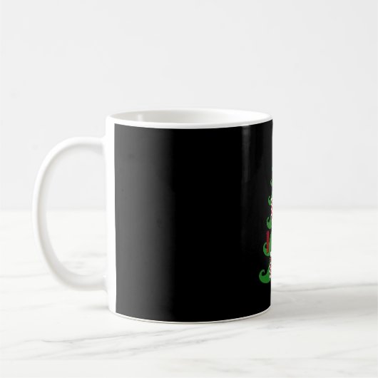 Barber Shop Christmas Kaffeetasse (Links)