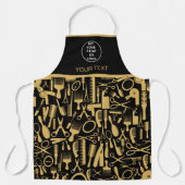 Barber Shop Frisber Friseur Stylist Schürze (Vorderseite)