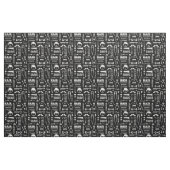 Barber Shop Hair Stylist Muster Stoff (Fat Quarter (45,7 x 55,9 cm))