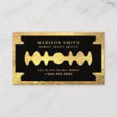 Barber Shop Hair  Visitenkarte (Vorderseite)