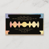 Barber Shop Hair Visitenkarte (Rückseite)