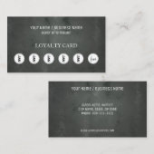 Barber Shop Loyalitätskarte Treuekarte (Vorne/Hinten)