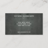 Barber Shop Loyalitätskarte Treuekarte (Rückseite)