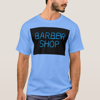 Barber Shop Neon-Zeichen T-Shirt