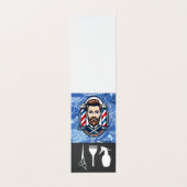 Barber Shop Polen | Schneidwerkzeuge Visitenkarten (Außenseite Aufgefaltet)