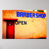 Barber Shop Poster (Vorne)