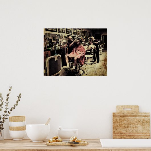 Barber Shop Quartett Poster (Küche)