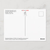 Barber Shop Quartett Postkarte (Rückseite)