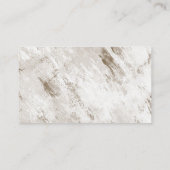 Barber Shop Schere & Barber Pole Grunge Holz Visitenkarte (Rückseite)