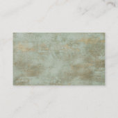 Barber Shop Vintag Bronze-Loyalität Treuekarte (Rückseite)