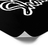 Barber Skull Poster (Ecke)