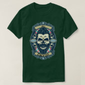 Barber Skull T-Shirt (Design vorne)