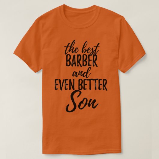 Barber Son Funny Gift Inspirierend Kindertasche T-Shirt (Design vorne)