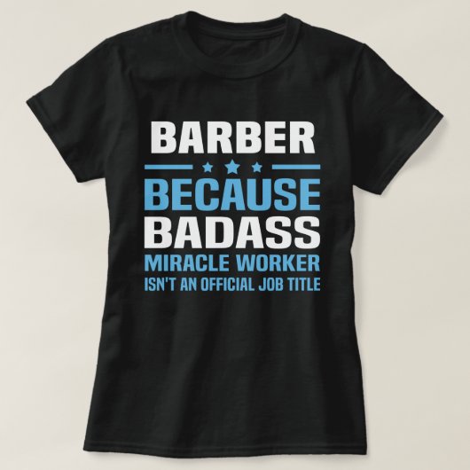 Barber T-Shirt (Design vorne)