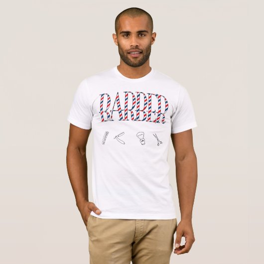 Barber T-Shirt (Vorne ganz)
