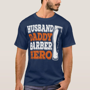 Barber Vater Funny Friseur Geschenk T-Shirt