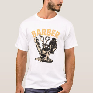 Barber verblassen T-Shirt