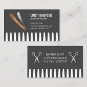 Barber Visitenkarte (Vorne/Hinten)