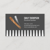 Barber Visitenkarte (Vorderseite)