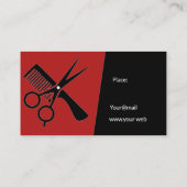 Barber Visitenkarte (Rückseite)