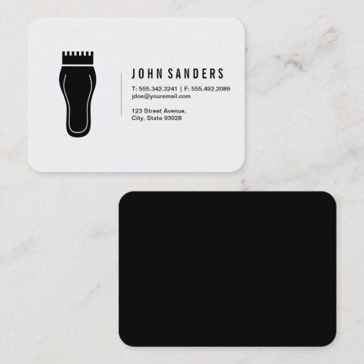 Barber Visitenkarte (Vorne/Hinten)