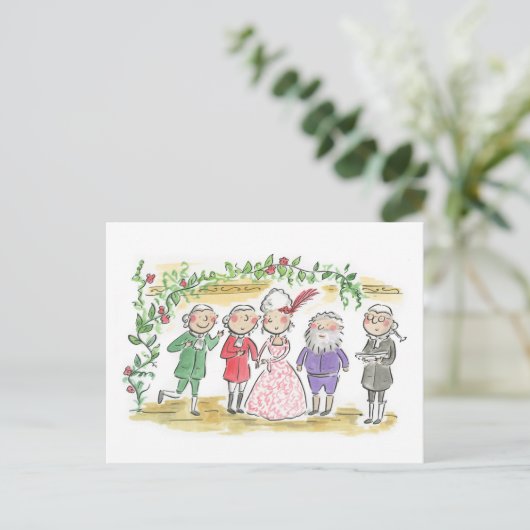 Barber von Sevilla, Hochzeit Postkarte (Stehend Vorderseite)