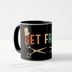Barber wird verblassen tasse