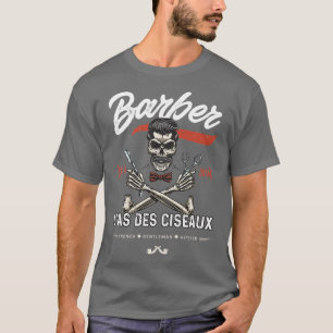 Barberbart Barber Beard Ace Schere Shop Haar T-Shirt