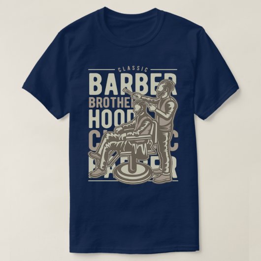 Barberbruderschaft 5 T-Shirt (Design vorne)