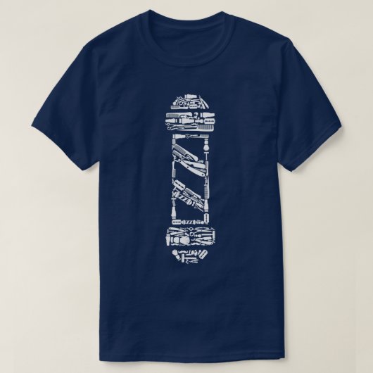 Barberholz 8 T-Shirt (Design vorne)