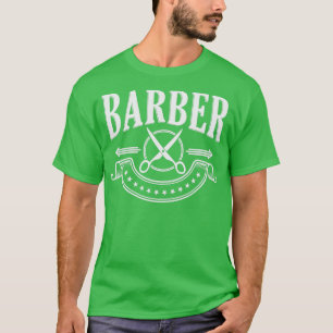 Barbering Abschluss Barbershop Barber School T-Shirt