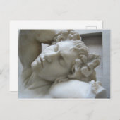 Barberini Faunus - sexy schöne Typ-Skulptur Postkarte (Vorne/Hinten)