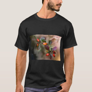 Barberry Fruits Sprig Design T-Shirt