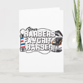 Barbers Favorite Barber Karte (Vorderseite)