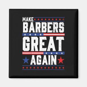 Barbers für Trump 2024 wieder zu großen Barrieren  Magnet