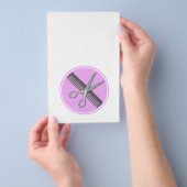 Barberschere und Kamm Flyer (Handgriff)