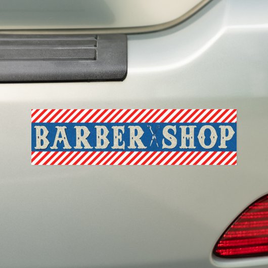 Barbershop Autoaufkleber (Auf Auto)