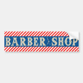 Barbershop Autoaufkleber (Vorne)