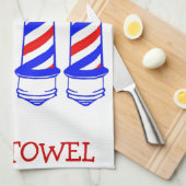 Barbershop Bar Handtuch (Viertel Falte)