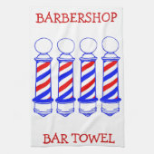 Barbershop Bar Handtuch (Vertikal)