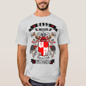 Barbershop Bass Coat of Arms T-Shirt (Vorderseite)