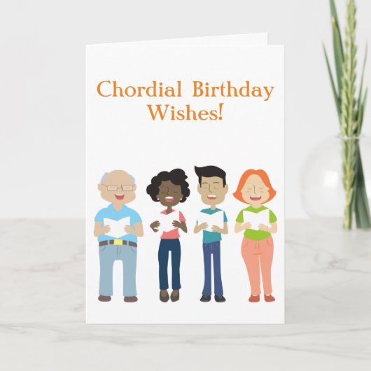 Barbershop Birthday Card Karte (Vorderseite)